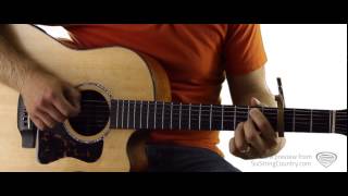 Night Train  Guitar Lesson and Tutorial  Jason Aldean [upl. by Aeila481]