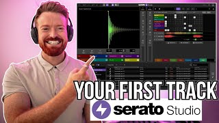 CREATE YOUR FIRST EVER TRACK  SERATO STUDIO [upl. by Tolley]