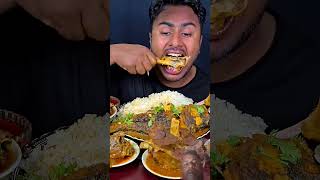 Chicken leg piece eating mukbang eating food eatingshow foodie reelsvideo [upl. by Namreh18]