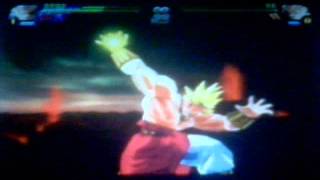 Dragon Ball Z Budokai Tenkaichi 3  SSJ3 Goku Vs Red Potara LSSJ Broly [upl. by Abana563]