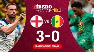 ✅🏴󠁧󠁢󠁥󠁮󠁧󠁿 INGLATERRA a cuartos de final 30 sobre SENEGAL en Qatar 2022  Reacción LÍBERO [upl. by Fellows]