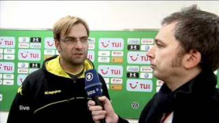 Hannover  BVB  Jürgen Klopp  Zeigler klären nach dem 04 schonungslos auf [upl. by Ahsyekal]