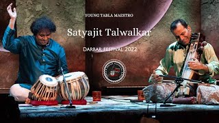 Satyajit Talwalkar Tabla Solo Darbar Festival 2022 [upl. by Gatias]