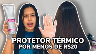 TESTEI UM PROTETOR TÉRMICO BARATINHO DE MERCADO  Ravor Nazca com Queratina [upl. by Naryb137]