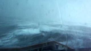 HOLLAND AMERICA MS VEENDAM CRUISE SHIP IN STORM121210 [upl. by Resee910]