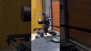 On Set Blackmagic 6K Pro Cine Xeen 50mm On Dana Dolly Vaxis Atom A5 Monitor Hollyland 400s Pro dji [upl. by Tyre218]