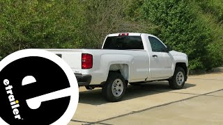 etrailer  Mount DrawTite MaxFrame Trailer Hitch Receiver on a 2017 Chevrolet Silverado 1500 [upl. by Aikmat]