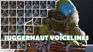 Call of Duty Modern Warfare  quotJuggernautquot Voicelines [upl. by Errised]