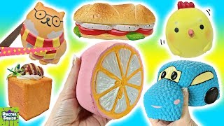 Whats Inside Kawaii Squishy Toys Surprise Toy Inside Slow Rising Scented Squishy [upl. by Anidualc]