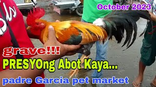 Grave Presyong Abot Kaya Padre Garcia Batangas pet market [upl. by Ailelc]