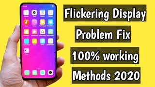 Screen Flickering amp Display Blinking Problem Fix 100 working Method  by trickeramit [upl. by Aisel]