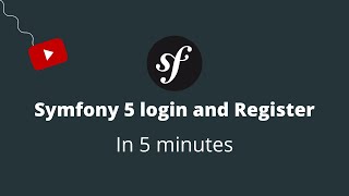 Symfony 5 Login and Registration  Symfony 5 Login and Registration using command line [upl. by Montford884]