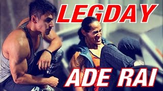 LATIHAN KAKI SAMA ADE RAI  LEGDAY [upl. by Liza]