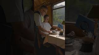 Mittagessen amp Feierabendbier im GourminoSpeisewagen gourmino rhaetischebahn [upl. by Nine]