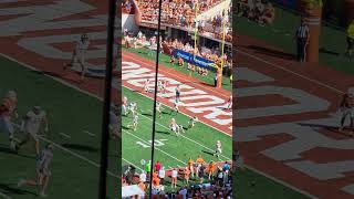 Arch Manning First Collegiate Touchdown Pass for Texas Instinctive [upl. by Eatnoled241]