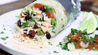 The Ultimate Vegan Burrito [upl. by Ellenaj]