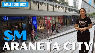 4K SM ARANETA CITY CUBAO 2024 MIDYEAR MALL TOUR I QUEZON CITY PHILIPPINES [upl. by Enidlareg]