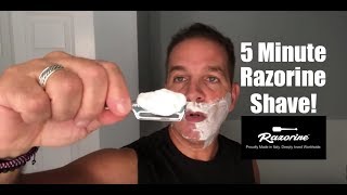 5 Minute Razorine Shave [upl. by Zimmermann]