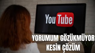 youtube yorumlarım gözükmüyor [upl. by Saixela763]