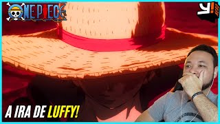 COMEÇOU  LUFFY VS KAIDO  REACT DE ONE PIECE EP 1015  ARCO WANO [upl. by Dine584]