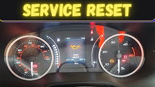 IVECO Daily Oil Light Flashing Service Reset procedure how to reset yourself via dash 2019 on [upl. by Tanner94]