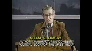 Noam Chomsky Necessary Illusions [upl. by Kcirdec]