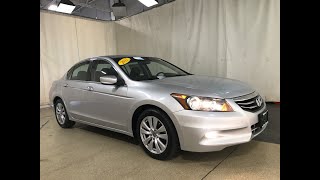 2012 Honda AccordSdn EXL Des Plaines Elmhurst Schaumburg Chicago Naperville Illinois [upl. by Adnohser]