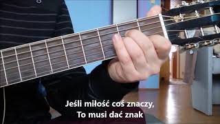 Lady Pank  Stacja Warszawa cover gitara karaoke [upl. by Anilesor]