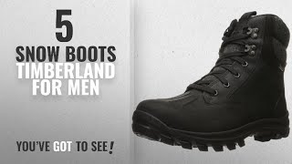 Top 10 Snow Boots Timberland  Winter 2018  Timberland Mens Chillberg Mid WP Insulated Snow Boot [upl. by Nancy335]