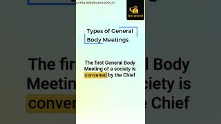 Types of General Body Meetings [upl. by Eniamrahs539]