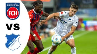 FC Heidenheim VS TSG Hoffenheim Highlights  Bundesliga 20242025 [upl. by Allix]