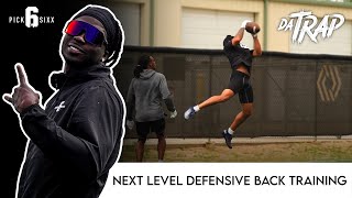 Next level defensive back training pick6sixx [upl. by Brewer]