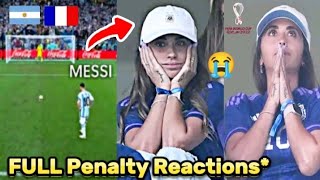 Messi Argentina Players Crazy Reactions to Argentina v France FULL Penalty Shootout Drama 🤯 [upl. by Edmonds]