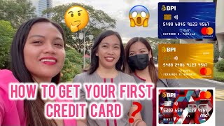 PAANO MAG APPLY NG CREDIT CARD FAST APPROVAL ⁉️ [upl. by Yevrah]