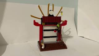 MOCEXPRESS LEGO Ninjago Dragons Rising Saison 2 du Portail du Monastère du Spinjitzu [upl. by Noroj]