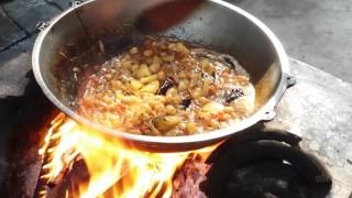 Kondai Kadalai Kuzhambu Cooked In Nature Stove Prepared By My Akka [upl. by Ylyl]