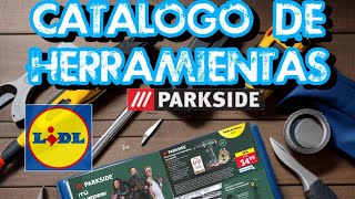 Catalogo herramientas disponibles Parkside Lidl [upl. by Lupiv632]