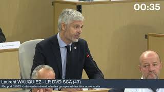 Laurent WAUQUIEZ  Courage et mérite  Médaille régionale de la reconnaissance [upl. by Nancy]