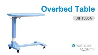 Introduction Video Overbed table BIHT005A BiHealthcare [upl. by Connel]