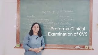 Cardiovascular System Examination  Proforma clinicalexamination [upl. by Nirrol]