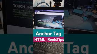 Anchor Tag क्या है । Reelstips html computer [upl. by Airtened425]