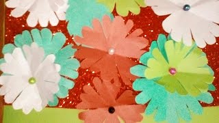 How To Make Paper FlowerShortsMisty Obhi Handicrafts [upl. by Karlow]