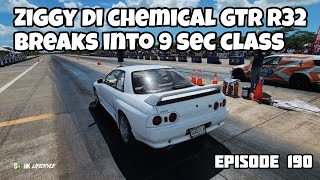 Ziggy GTR R32 Breaks in to the 9 Sec Club  SKVNK LIFESTYLE EPISODE 190 [upl. by Engedus]