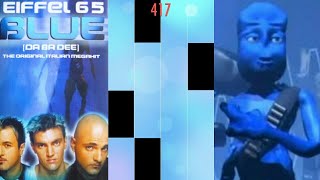 Eiffel 65  Blue Da Ba Dee  PIANO TILES 2 [upl. by Howes]