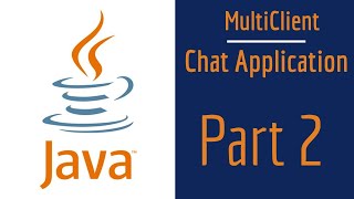 Multi Client Chat Server using Sockets and Threads in Java Part 3 [upl. by Honoria101]