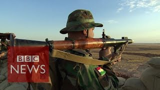 Kurdish weapons no match for Islamic State  BBC News [upl. by Ainoda]