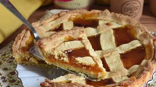 Crostata di ricotta con marmellata ai frutti di bosco [upl. by Agnot]