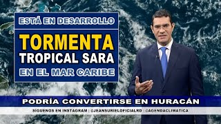 Miércoles 13 noviembre  Sistema frontal y vaguada aumentarán las lluvias en RD [upl. by Dorinda]