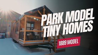 1889 Park Model RV Tour Loft Porch amp Luxury Living Under 115K [upl. by Dietrich]