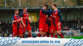 🎤Interviews nach dem Spiel gegen die SpVgg TorgelowUeckermünde  Landespokal🏆 fch spvggfch [upl. by Alessandra]